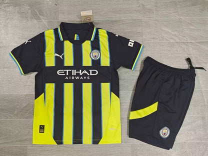 KIDS Manchester City FC Away Kit (Jersey & Shorts Set)