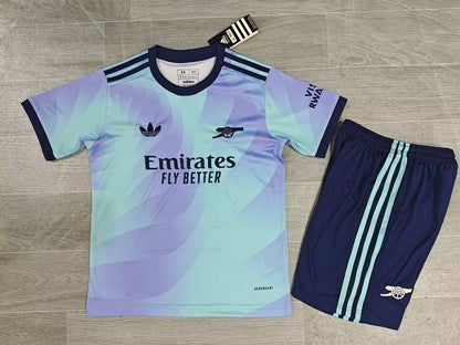 KIDS Arsenal FC Trefoil Retro-Inspired Concept Kit (Jersey & Shorts Set)