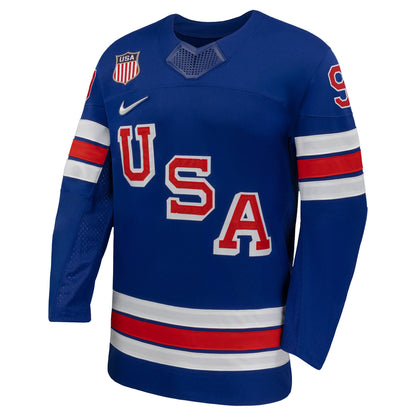 Jack Eichel USA Hockey Nike 2026 Home Replica Jersey - Royal