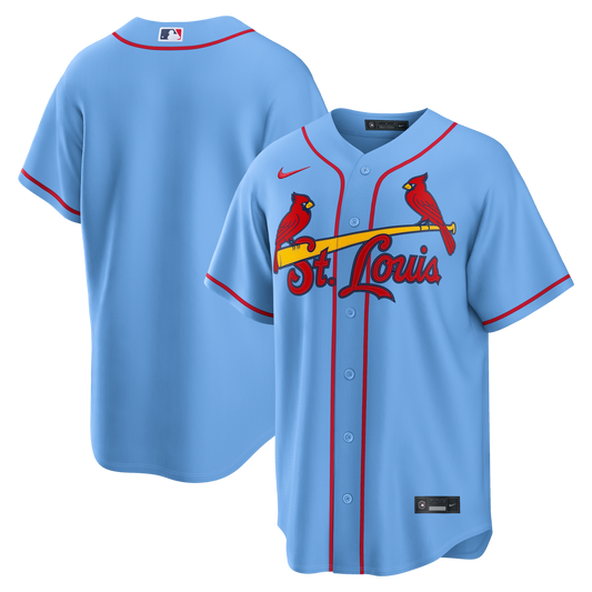 St. Louis Cardinals Nike Alternate Replica Jersey - Light Blue