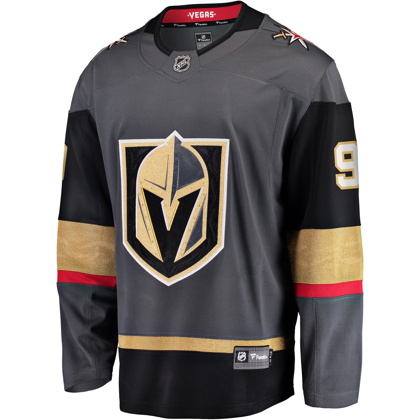 Jack Eichel Vegas Golden Knights Fanatics Alternate Breakaway Player Jersey - Gray