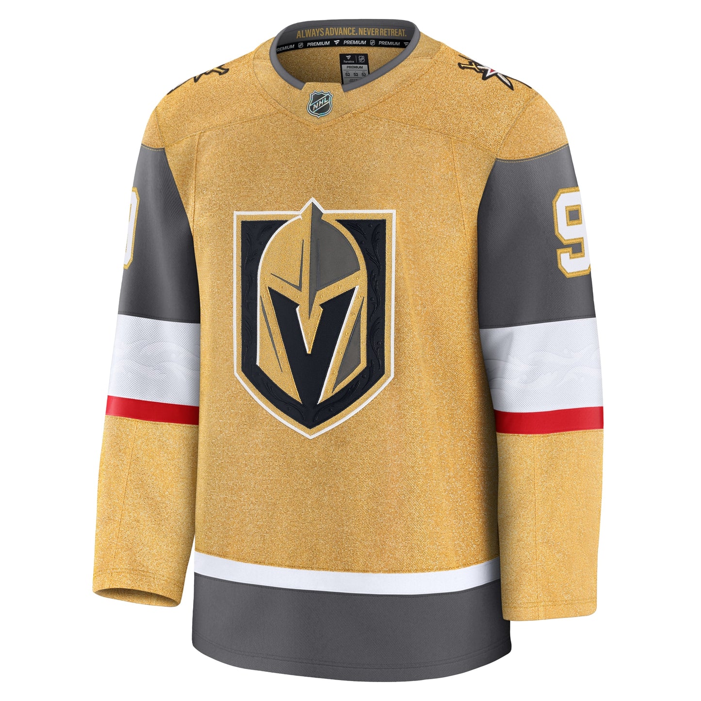 Jack Eichel Vegas Golden Knights Fanatics Home Premium Jersey - Gold
