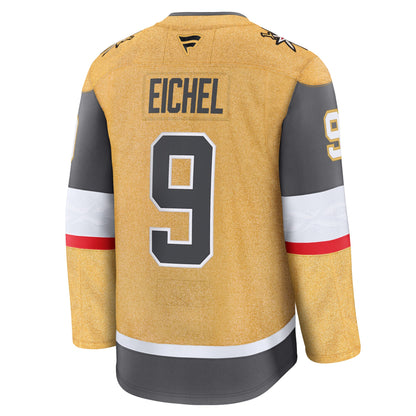Jack Eichel Vegas Golden Knights Fanatics Home Premium Jersey - Gold