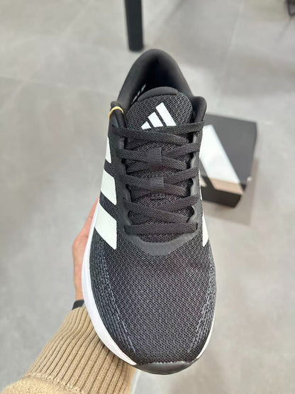Adidas Galaxy 7 (Core Black / Cloud White colorway)