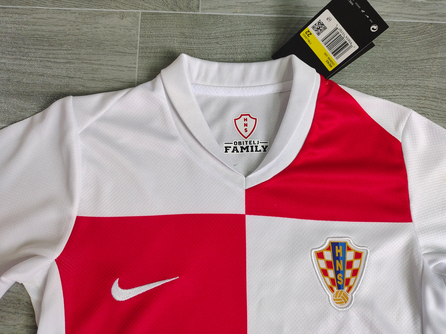 KIDS Nike Croatia National Team Home Kids' Football Kit (Jersey + Shorts Set)