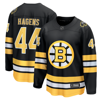 James Hagens Boston Bruins Fanatics Breakaway Jersey - Black