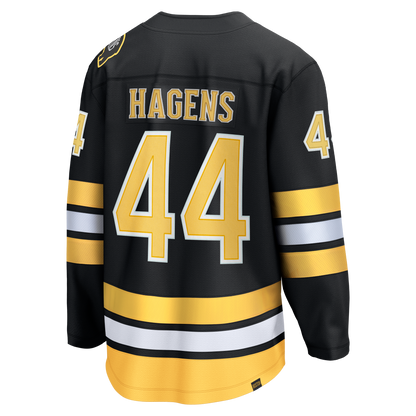 James Hagens Boston Bruins Fanatics Breakaway Jersey - Black