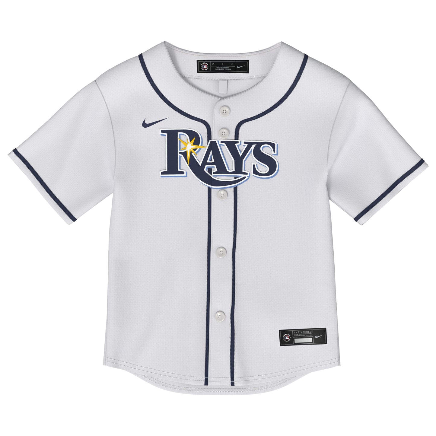 Tampa Bay Rays Infant Home Replica Jersey - White