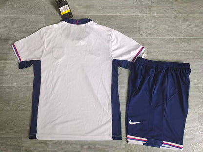 KIDS England National Team 2024/25 Home Football Kit Set (Jersey + Shorts)