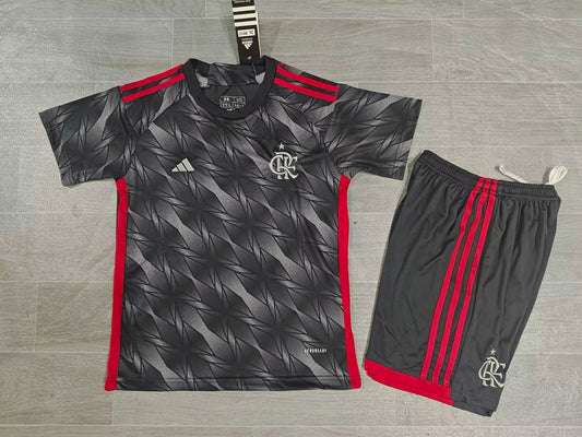 KIDS CR Flamengo Away Kit (Jersey & Shorts Set)