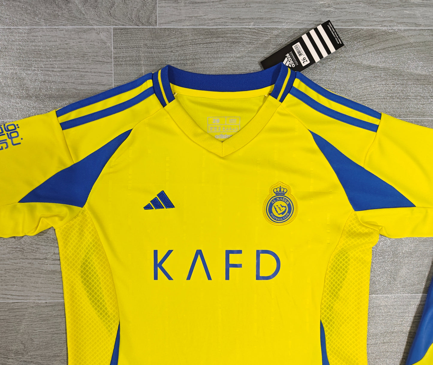KIDS Al Nassr FC Home Kit (Jersey & Shorts Set)