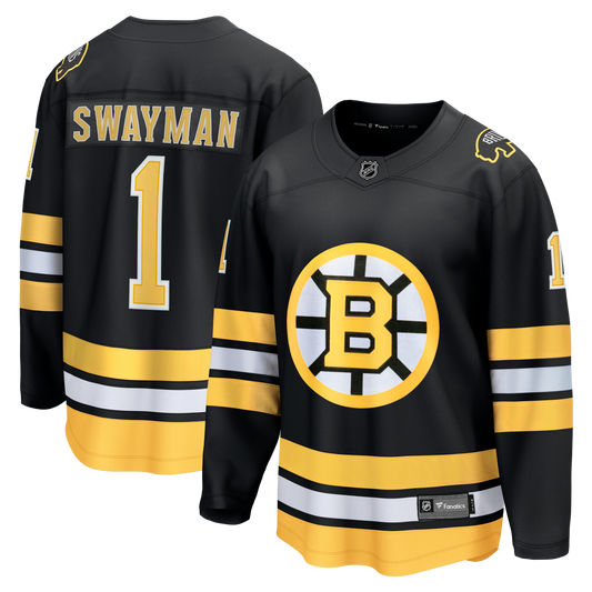 Jeremy Swayman Boston Bruins Fanatics Home Breakaway Jersey - Black