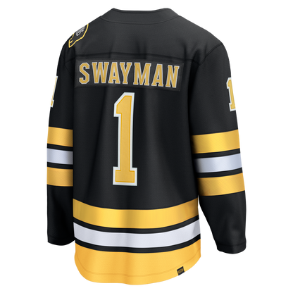 Jeremy Swayman Boston Bruins Fanatics Home Breakaway Jersey - Black