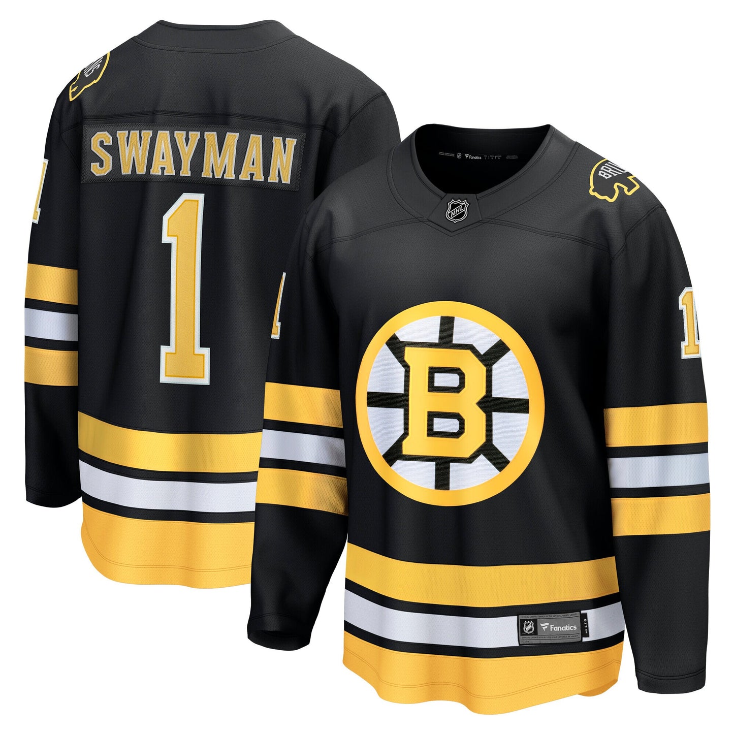 Jeremy Swayman Boston Bruins Fanatics Home Breakaway Player Jersey - Black