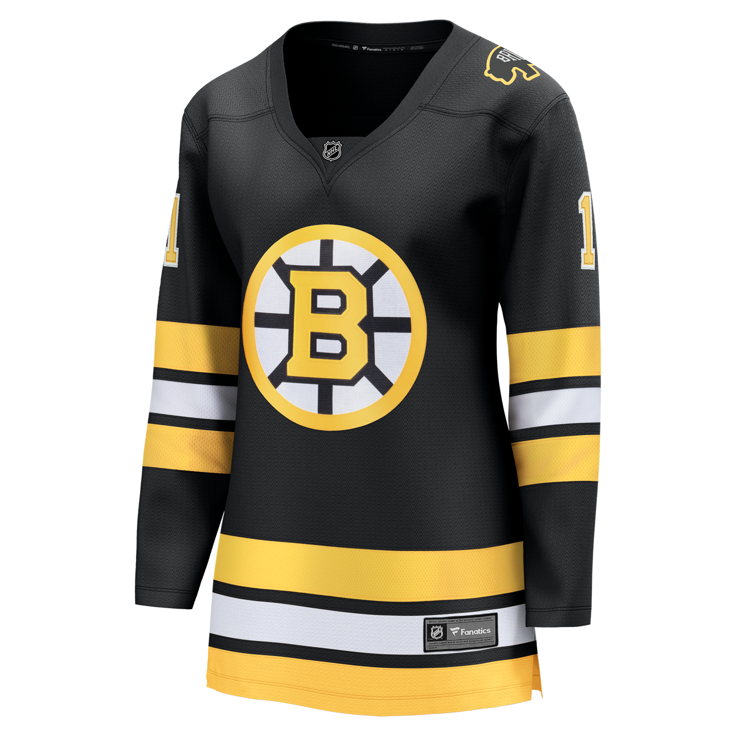 Jeremy Swayman Boston Bruins Fanatics Women's Home Breakaway Jersey - Black