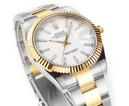 Yellow Gold & Steel White 41MM Watch