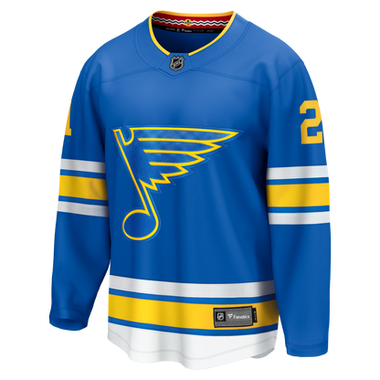Jimmy Snuggerud St. Louis Blues Fanatics Home Breakaway Jersey - Blue