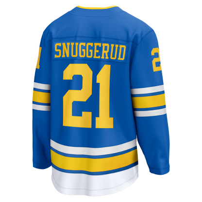 Jimmy Snuggerud St. Louis Blues Fanatics Home Breakaway Jersey - Blue