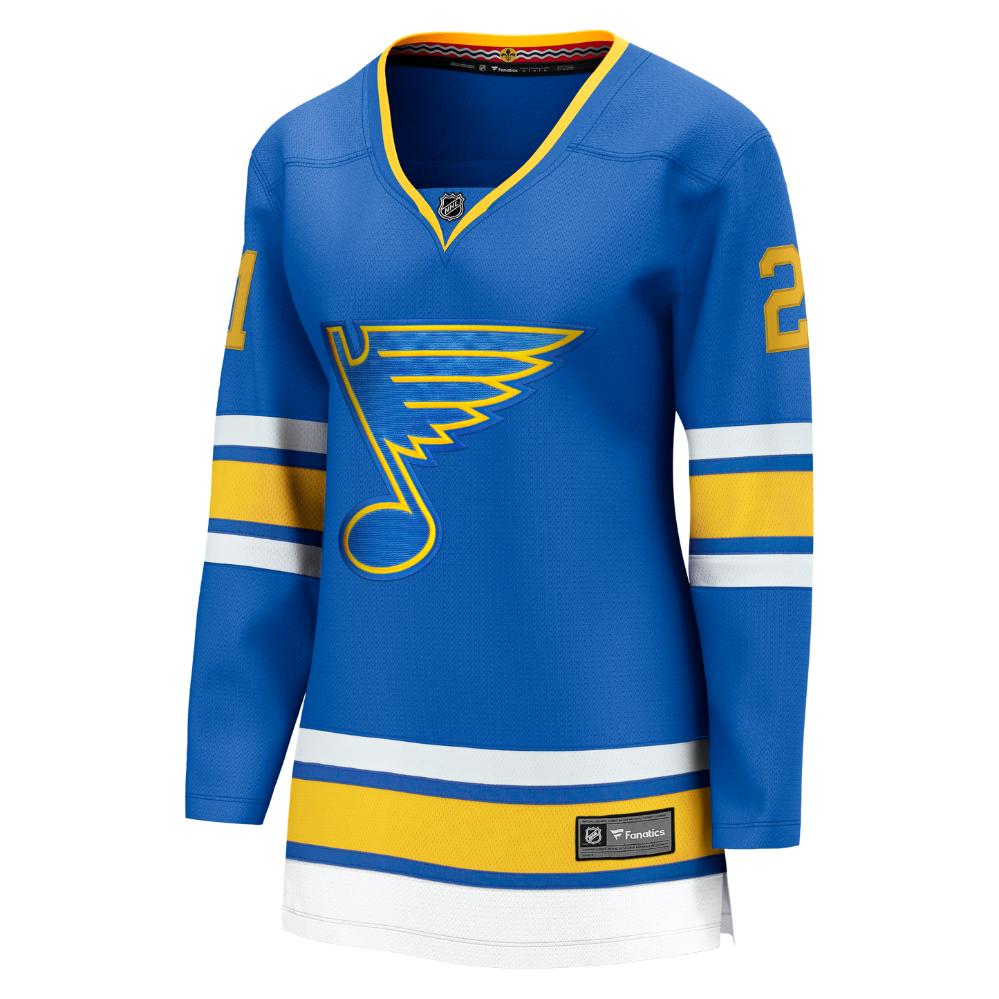 Jimmy Snuggerud St. Louis Blues Fanatics Women's Home Breakaway Jersey - Blue