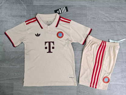 KIDS Bayern Munich Retro-Inspired Concept Kit (Jersey & Shorts Set)