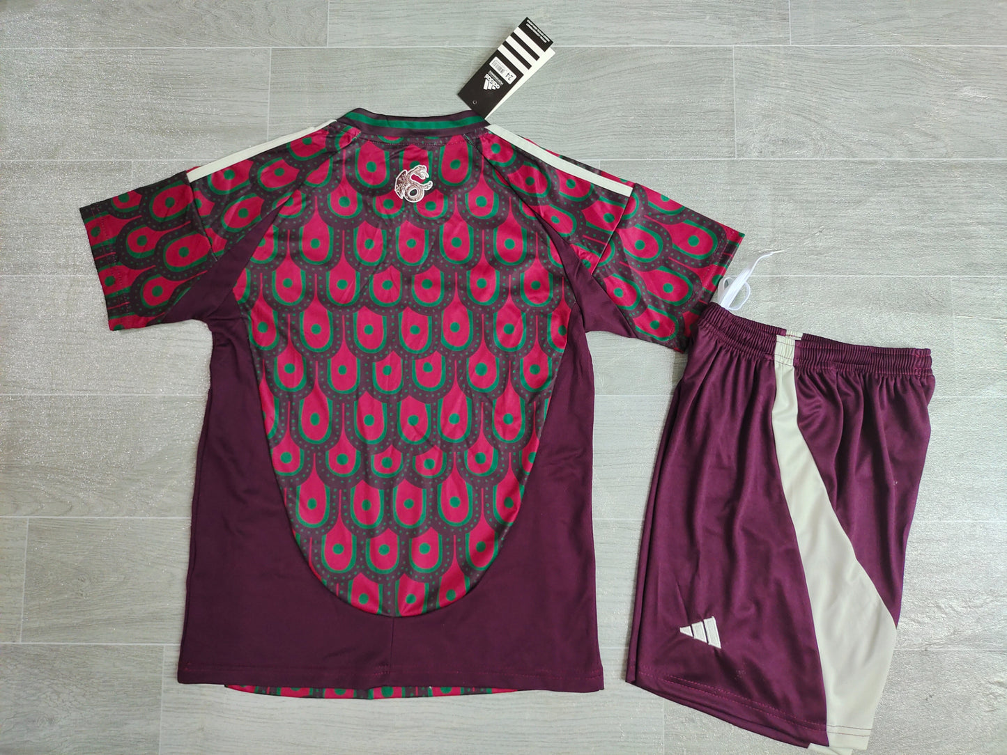 KIDS Mexico National Team 2024/25 Home Stadium Kit Set (Kids/Youth)