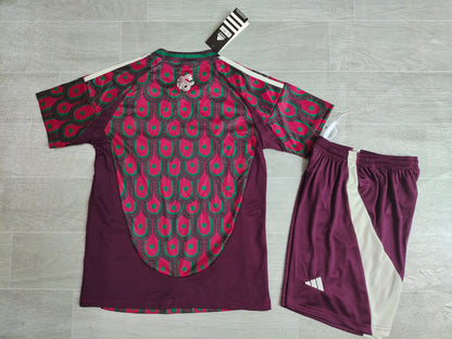 KIDS Mexico National Team 2024/25 Home Stadium Kit Set (Kids/Youth)