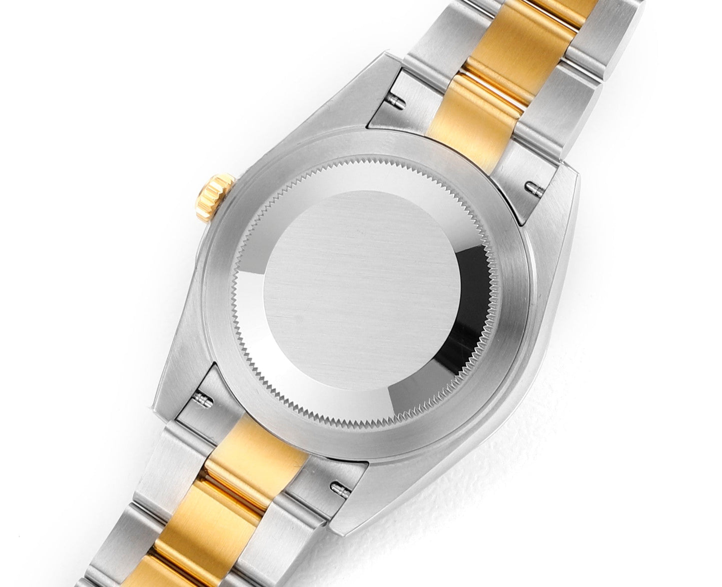 Gold & Steel Black 41MM Watch