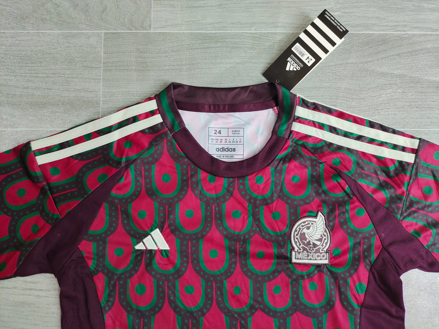 KIDS Mexico National Team 2024/25 Home Stadium Kit Set (Kids/Youth)
