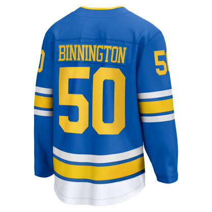 Jordan Binnington St. Louis Blues Fanatics Home Breakaway Jersey - Blue