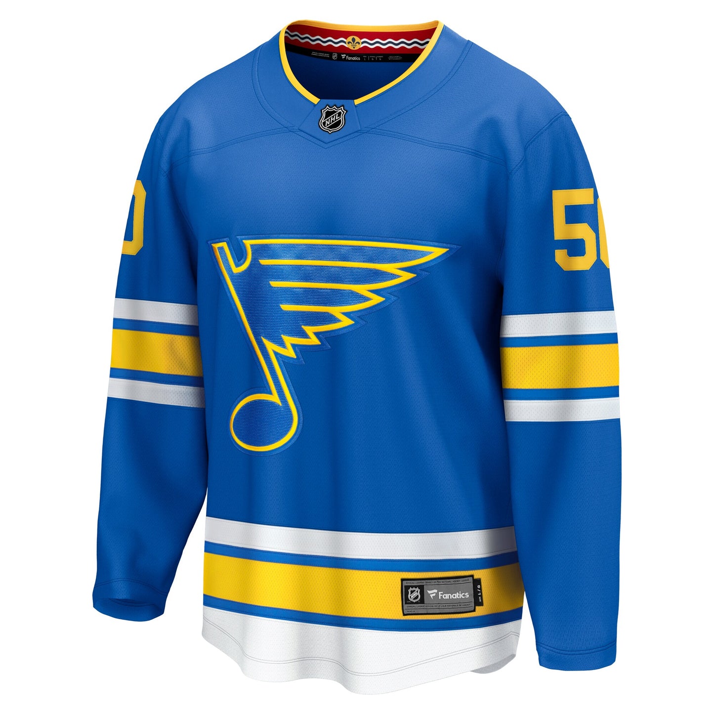 Jordan Binnington St. Louis Blues Fanatics Home Breakaway Player Jersey - Blue