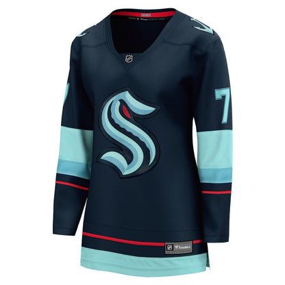 Jordan Eberle Seattle Kraken Fanatics Women's Home Breakaway Player Jersey - Navy