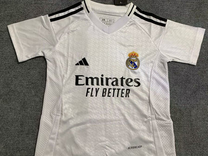 KIDS adidas Real Madrid 24/25 Home Kids' Football Kit (Jersey + Shorts Set)
