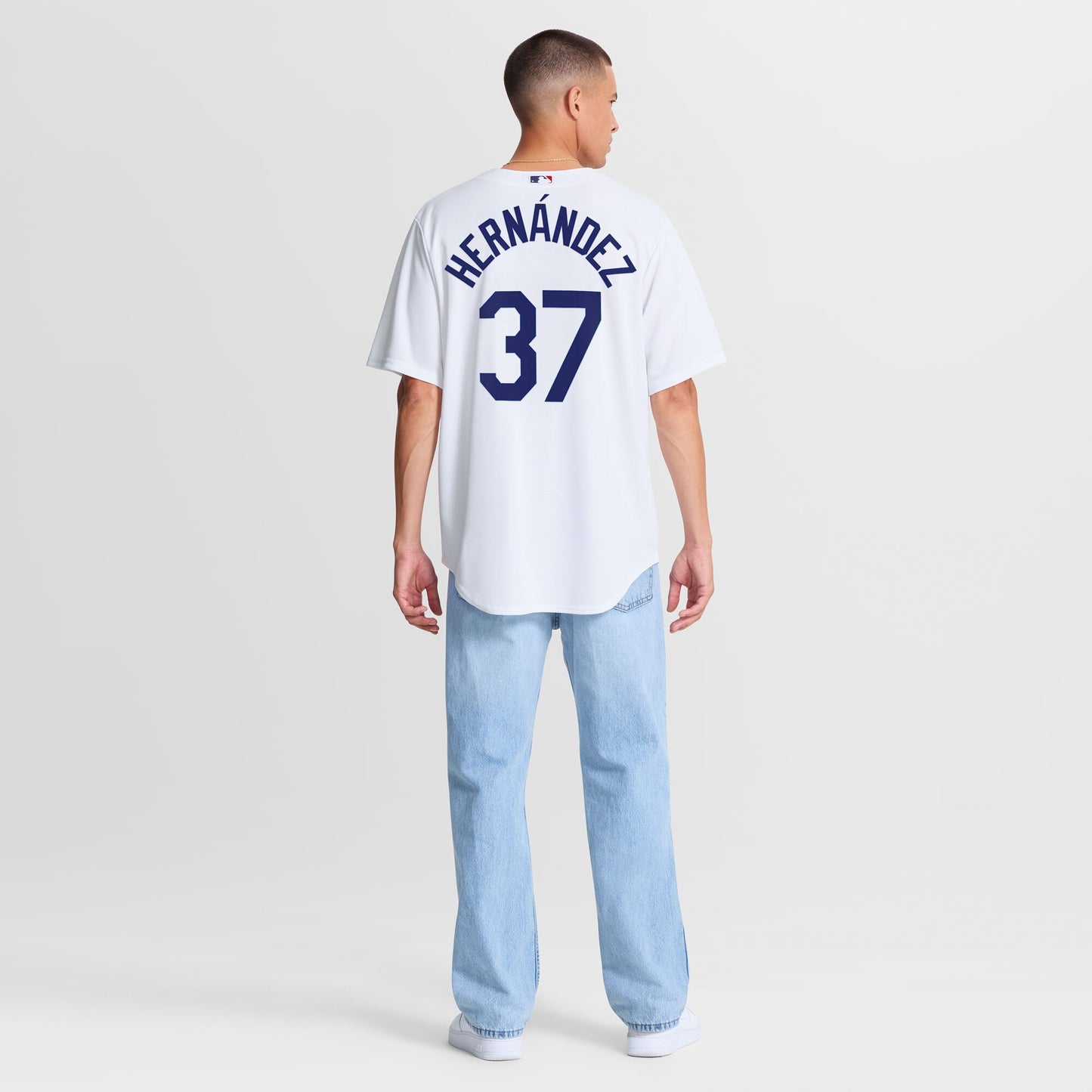 Teoscar Hernández Los Angeles Dodgers Nike Home Replica Jersey - White