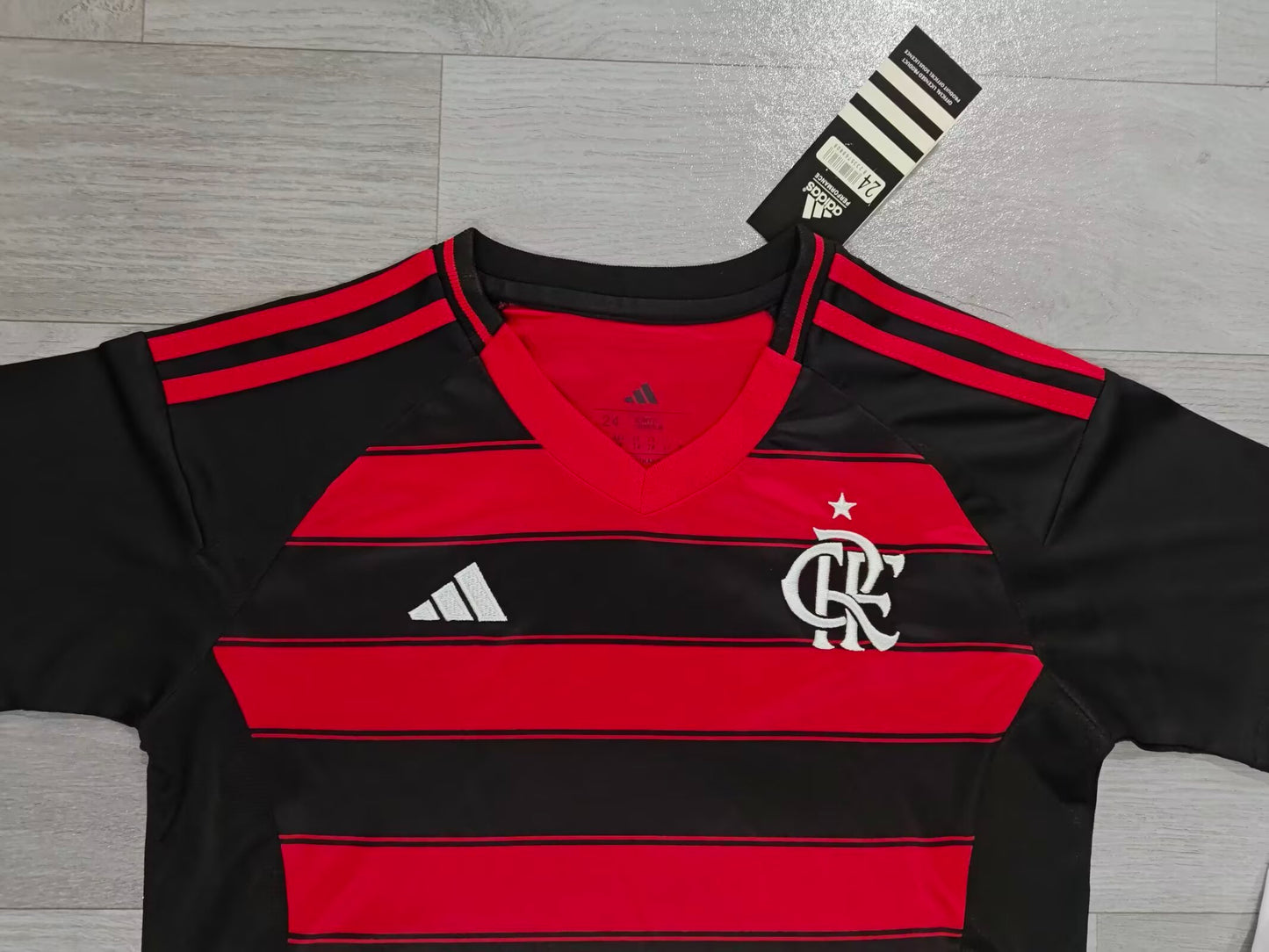 KIDS CR Flamengo Home Kit (Jersey & Shorts Set)