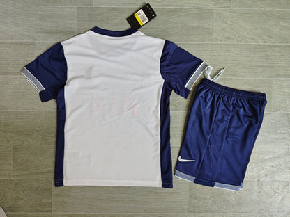 KIDS Tottenham Hotspur 2024/25 Home Football Kit Set (Jersey + Shorts)