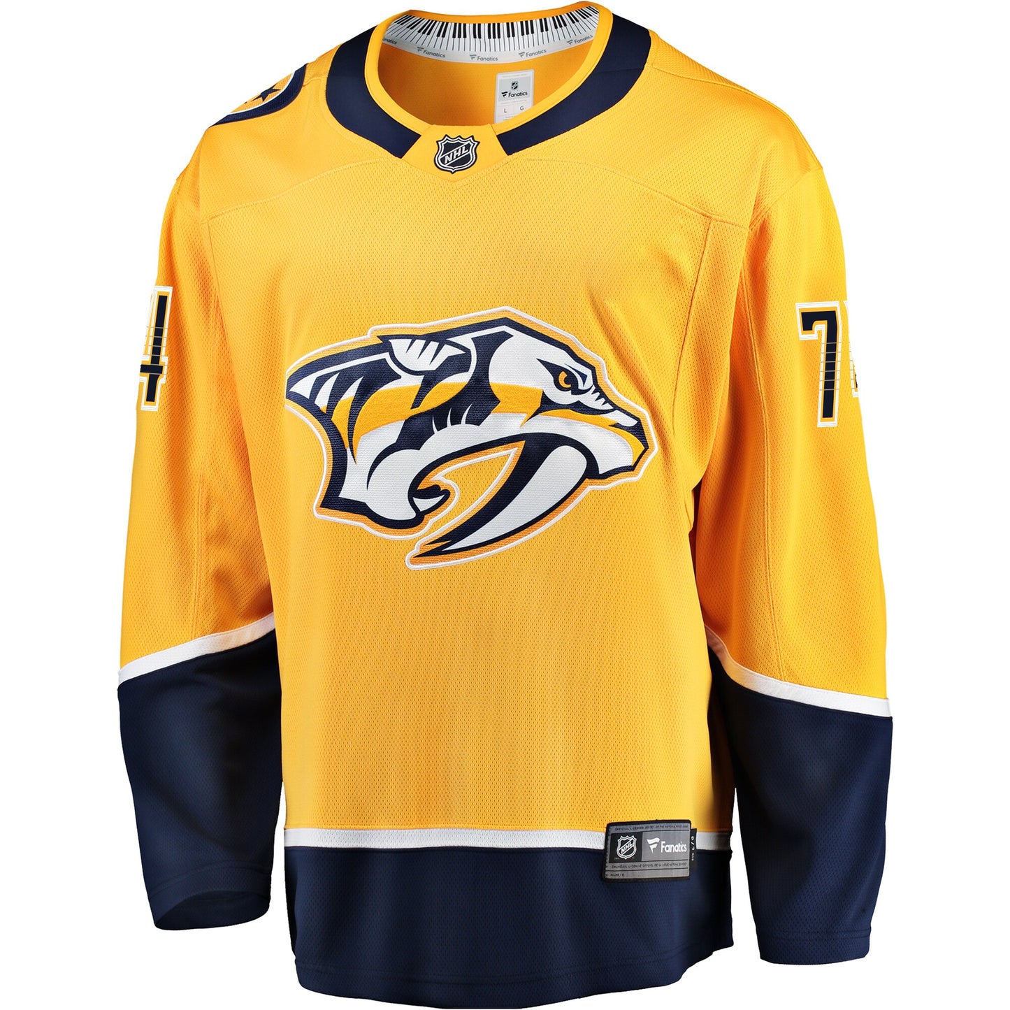 Juuse Saros Nashville Predators Fanatics Breakaway Player Jersey - Gold