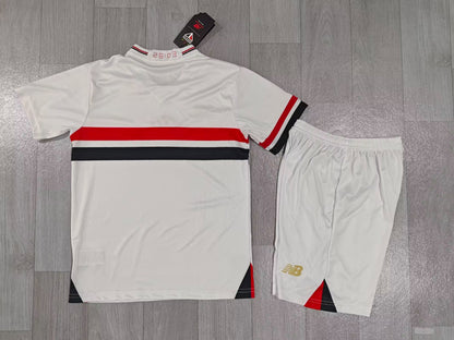 KIDS São Paulo FC Home Kit (Jersey & Shorts Set)