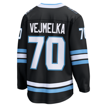 Karel Vejmelka Utah Mammoth Fanatics Home Breakaway Jersey - Black