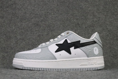 Bapesta Low M2 'White Grey'