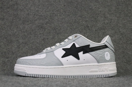Bapesta Low M2 'White Grey'