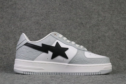Bapesta Low M2 'White Grey'