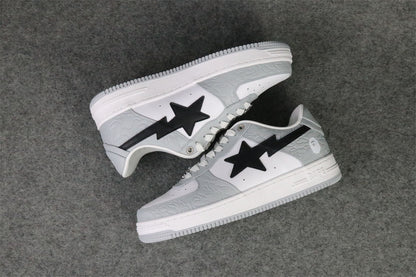 Bapesta Low M2 'White Grey'