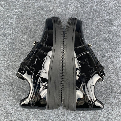 Bapesta Low 'Patent Black'