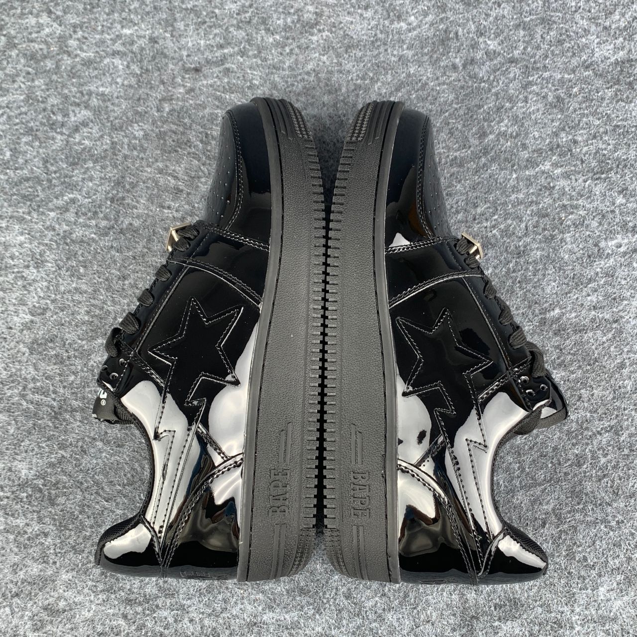 Bapesta Low 'Patent Black'