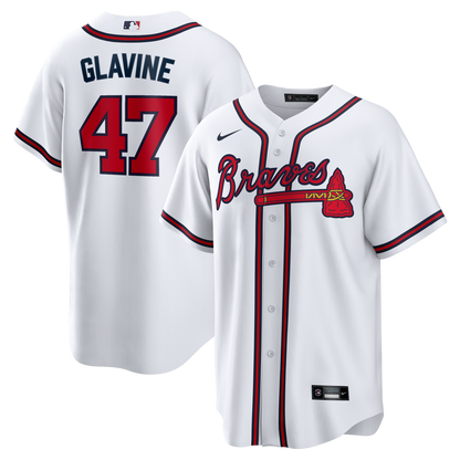 Tom Glavine Atlanta Braves Nike Home Retired Player Replica Jersey - White