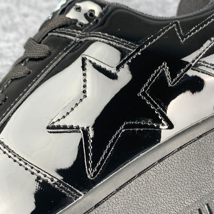 Bapesta Low 'Patent Black'