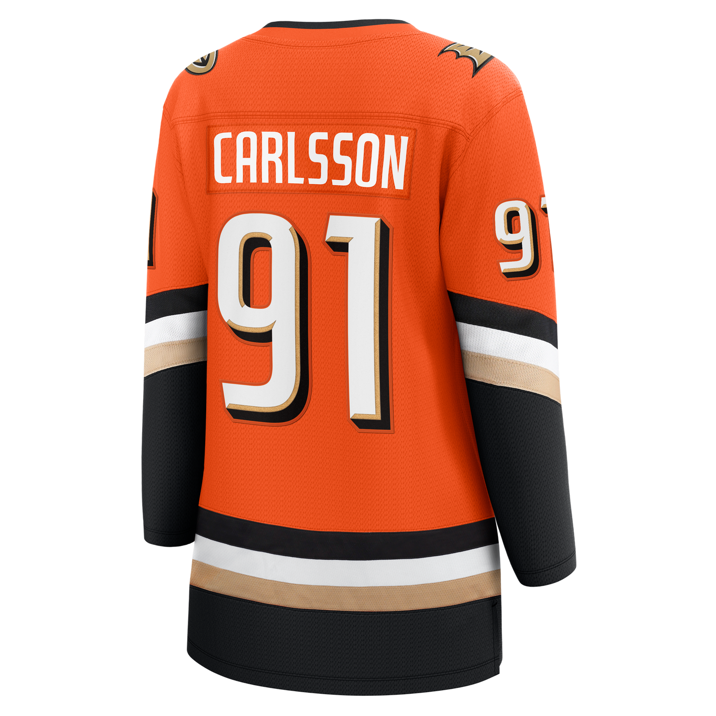 Leo Carlsson Anaheim Ducks Fanatics Women's Home Breakaway Jersey - Orange