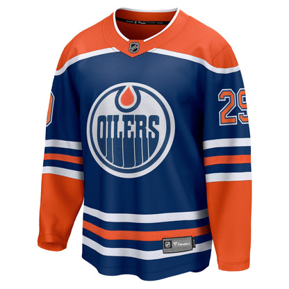 Leon Draisaitl Edmonton Oilers Fanatics Home Breakaway Jersey - Royal