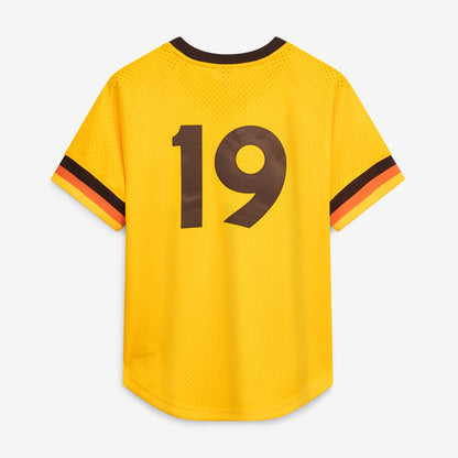 Tony Gwynn San Diego Padres Mitchell &amp;amp; Ness Authentic Batting Practice Jersey - Gold