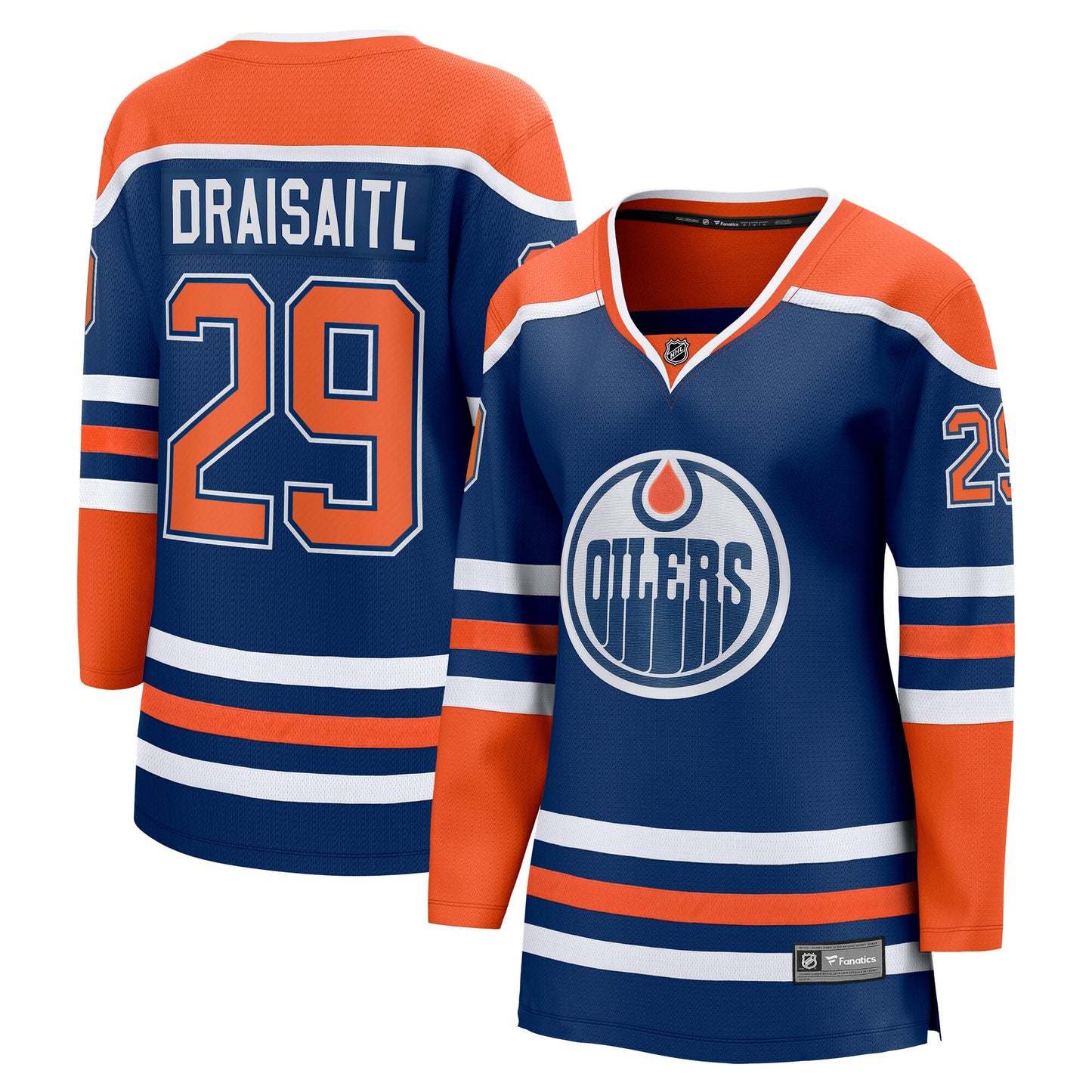 Leon Draisaitl Edmonton Oilers Fanatics Women's Home Breakaway Player Jersey - Royal